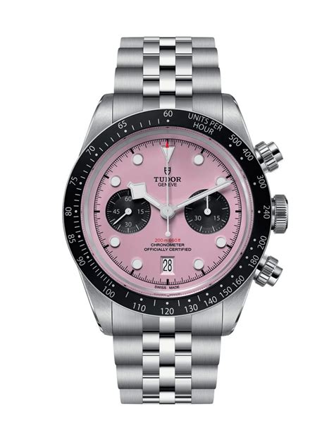 tudor chrono nero|tudor chrono pink dial.